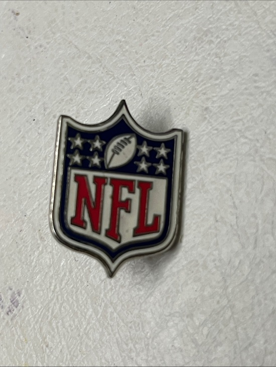 NFL Other - National Football League (NFL) Shield Logo Lapel Pin Red White Blue
